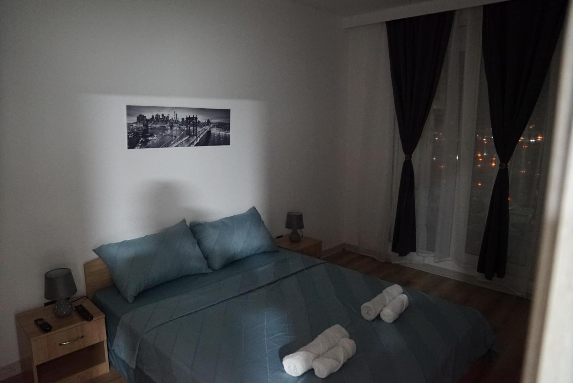 Skopje Sky City 19Th Floor Twin & 12Th Floor & 25Th & 33 Floor Apartments & With Pool & Spa & Gym & Parking Included In Price Luaran gambar