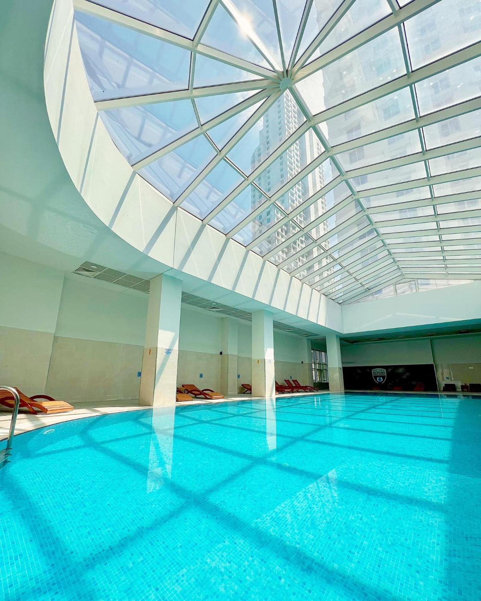 Skopje Sky City 19Th Floor Twin & 12Th Floor & 25Th & 33 Floor Apartments & With Pool & Spa & Gym & Parking Included In Price Luaran gambar